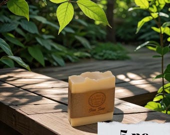 Handmade Shea Butter Soap Bar: Olive, Coconut & Castor Oils