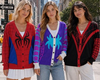 Gilet de costume Spider-Man, tenue de Spider-Man Miles Morales Ghost Spider, gilet de cosplay Spidey et ses amis, gilet de super-héros