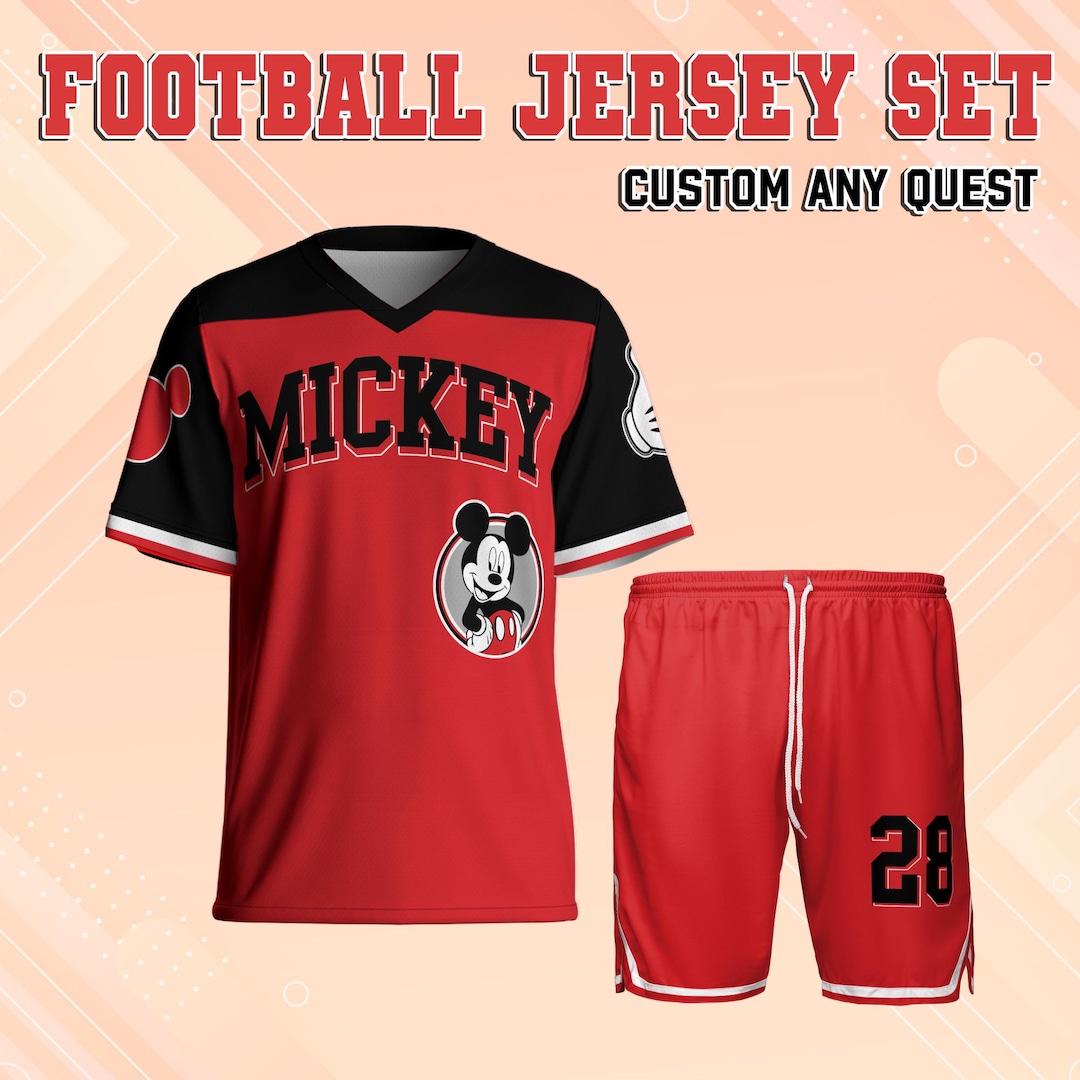 Take A Look About Mickey Mouse Football Jersey