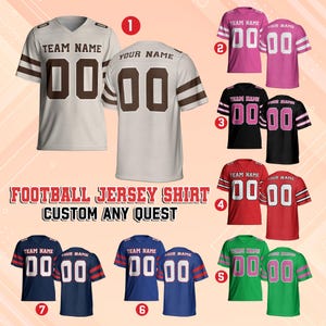 Camiseta de fútbol personalizada con nombre y número de equipo, camiseta de fútbol personalizada con nombre para niños, jóvenes y adultos, camiseta de fútbol para conciertos musicales, atuendo para el día del partido