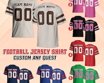 Maglia da calcio personalizzata con nome e numero della squadra, maglia da calcio personalizzata con nome per bambini, giovani e adulti, maglia da calcio per concerti musicali, abbigliamento per il giorno della partita