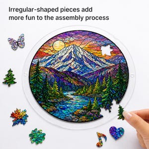 Kit fai da te per acchiappasole Albero della Vita, acchiappasole con simbolismo celtico, decorazione acrilica da appendere alla finestra, acchiappasole naturale Albero della Vita per la casa immagine 12