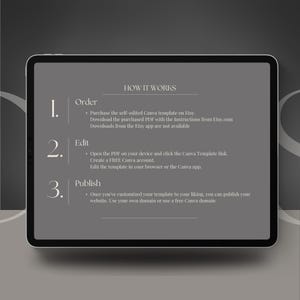 Immobilienmakler Webseite Vorlage, elegante und ästhetische Canva Website Vorlage | Schöne One- Multi-Page Website für Immobilienmakler, Immobilen Dienstleister, Unternehmer & Kreative | Mobile-optimierte Website für kleine Unternehmen
