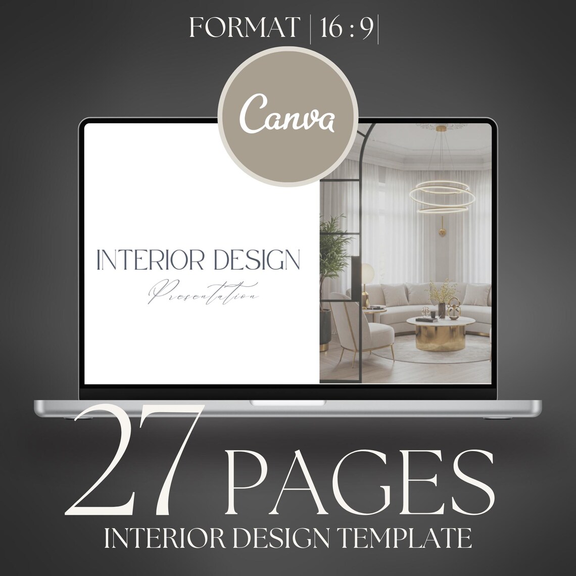 Interior Design Presentation Template Editable FF&E Moodboard Portfolio ...