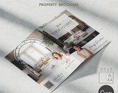 Real Estate Brochure Template Canva Template Listing Flyer Property Brochure Open House Brochure Realtor Branding Real Estate Marketing
