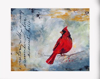 Cardinals Wall Art | Etsy
