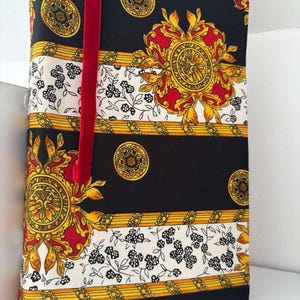 Fabric Book Cover Handmade Paperback Book Cover Protective Adjustable Fabrick Cover For Readers Book Lover Gifts Washable Book Bible Cover