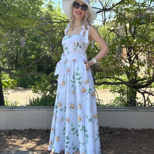 casual halter maxi dress Petal and Pup Women's Anabelle Halter Neck Lace Maxi Dress