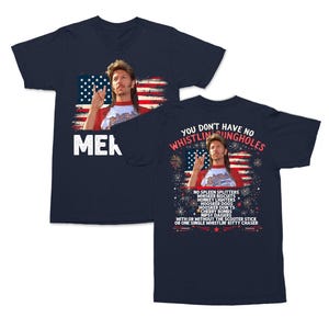 Joe Dirt Merica Joke Fireworks Design, Funny Humorous 4th of July Shirt Patriotic Custom Gift, American Independence Day Joke Graphic Tee