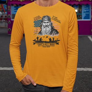 Rest in Peace Robertson Pro God Gun, Duck Hunting Commemoration Shirt Custom Gift, Pro America Graphic Tee, Personalized Memorial Gift