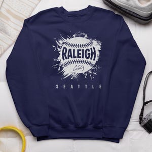 Raleigh Ball Baseball Tribute Inspired Design, Seattle Fans Vintage Style Personalized Shirt, Big Dumper Support Custom Gift Unisex T-Shirt