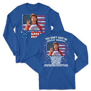 Joe Dirt Merica Joke Inspired Design, Funny Humorous 4th of July Shirt Patriotic Custom Gift, American Independence Day Joke Graphic Tee