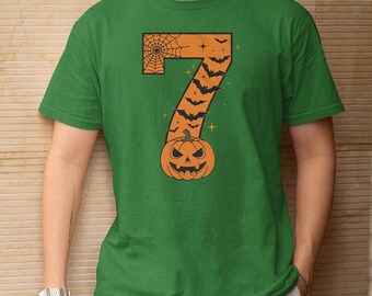 Six Seven Meme Matching Style Personalized Shirt, Halloween Design Trendy Viral Meme Graphic Tee, Custom Gift For Friends Unisex T-Shirt
