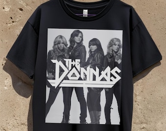 The Donnas T-Shirt : Retro 90er Jahre Punk Garage Rock Band Grafik Tee
