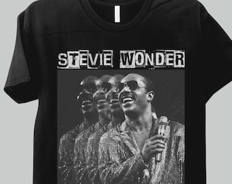スティーヴィー・ワンダー Tシャツ - Etsy 日本