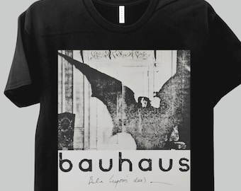 Bauhaus T-shirt Vintage Rare BIG PRINT White Tee Shirt Peter