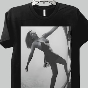 Tina Turner T-Shirt: 80s Classic Rock Concert Graphic Band Style