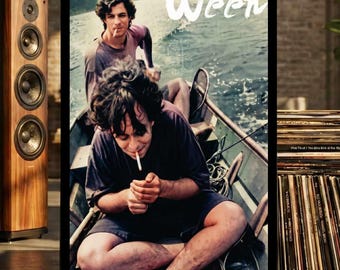 Ween Poster: Vintage 90s Alternative Rock Wall Art Matte Graphic Print