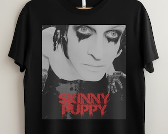 Vintage 1990 Skinny Puppy, Live, Too Dark Park, Tour T-shirt