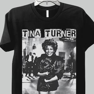 Tina Turner T-Shirt: 80s Classic Rock Concert Graphic Band Style