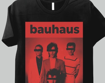 Bauhaus T-shirt Vintage Rare BIG PRINT White Tee Shirt Peter