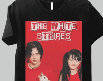 ホワイト ストライプス T シャツ。バンド T シャツ。ジャック