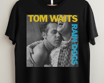 TOM WAITS Vintage Style T-shirt - Tom Waits Tee - Etsy