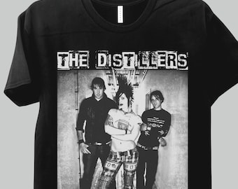 The Distillers Vintage T-shirt: American Punk Rock Band Tee - Etsy
