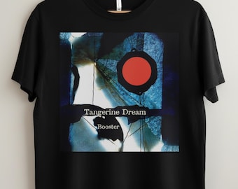 Vtg 1980 Tangerine Dream World Tour Concert T-shirt S/M Gray Black