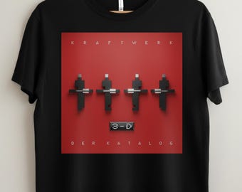 Maglietta Retr&ograve; 40&deg; Anniversario KRAFTWERK Trans EUROPE EXPRESS