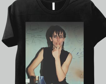 Peter Murphy T-shirt, Vintage Rare Bauhaus Faded Black Tee Shirt