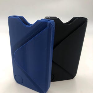 Portefeuille minimaliste imprimé en 3D avec pince à billets - Fonction d'éjection de la carte - Filament PLA, accessoire EDC professionnel et décontracté élégant, portefeuille personnalisable