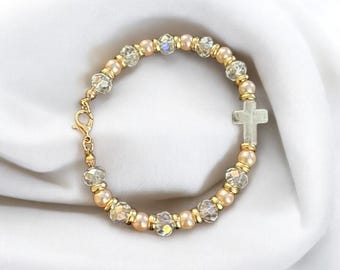 Gold Clasp Bracelet