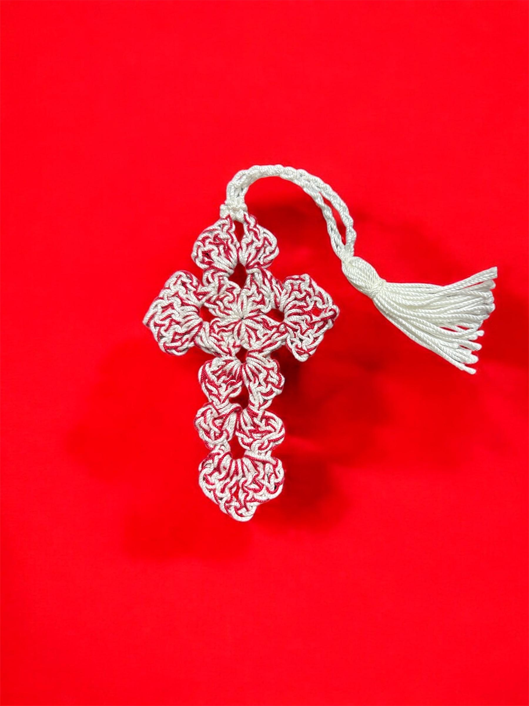 Crocheted Cross Bookmarks