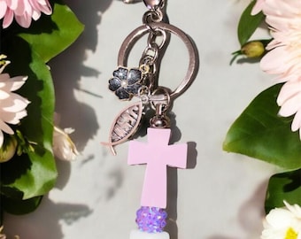 Cross Keychain