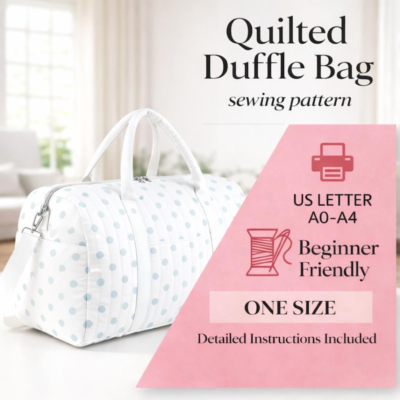 Weekender Quilted Bags - Etsy