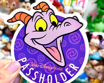 Figment Authentic Disney PassHolder Magnet