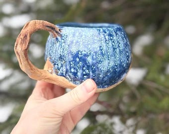 Thunderberry Ceramic Mug: Handmade Mug Gift