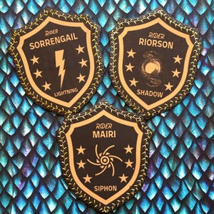 Custom Sew-on Signet Patches for Flight Jackets