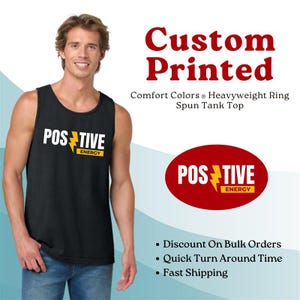 Personalized Tank Top Custom Bachelorette Tank Top Customize Text/Design Unisex Racerback Tank Top Custom Logo Tank Top Gift For Birthday