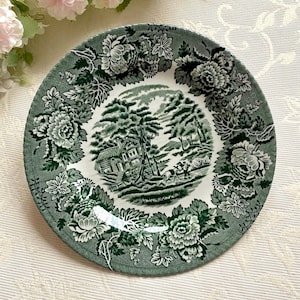 Enoch Woods Green Plate - Etsy