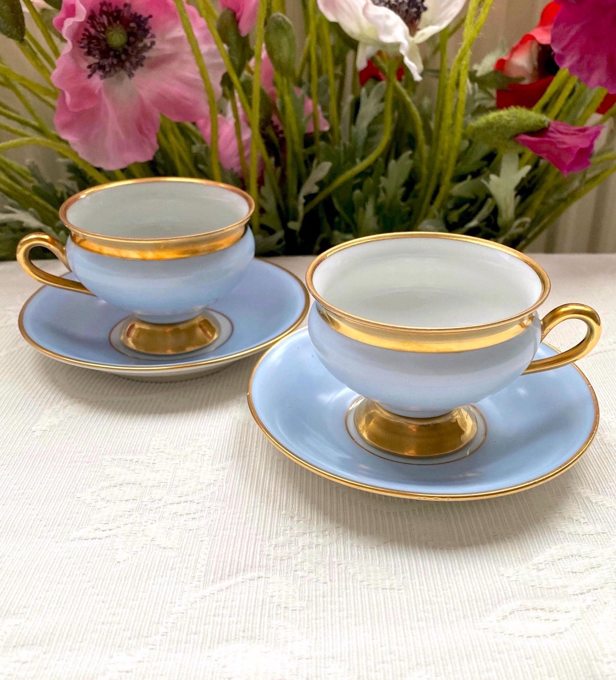 Kpm Cup Saucer Set - Etsy display picture 1