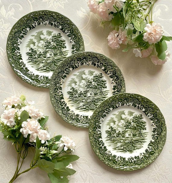 Price is for 1 Plate. Country Style W. H. Grindley and Co