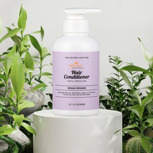 Rice Water Conditioner: Vegan Hair Care for Curly & Textured Hair