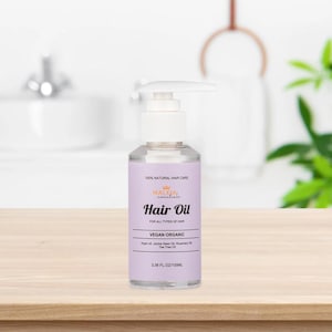 Rice Water Hair Growth Oil | Rosemary & Argan Oil Blend for Natural Hair | Vegan,Moisture Sealant for Curly, Coily and Loc&#39;d Hair | 3.38 oz