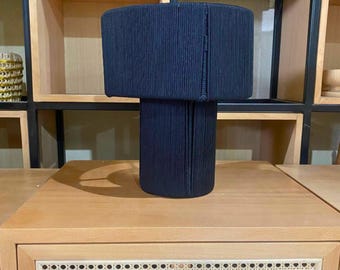 Modern Boho Table Lamp | Unique Lampshade | Eco-Friendly Gifts, Home Decor | Handmade Lighting Accent