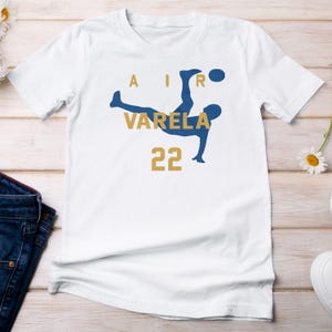 Air Varela 22 Jersey Inspired Design, Porto Star Player Personalized Shirt, Custom Gift for Soccer Fans, Porto Football Graphic Tee