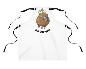 Spudnik Potato Rocket apron | Apron