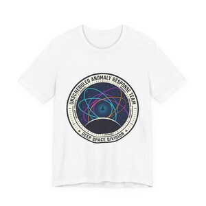 Camiseta con parche de la misión del Equipo de Respuesta a Anomalías / ciencia ficción dura, supervivencia espacial