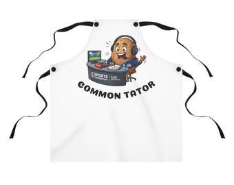 Common Tator Sports Commentator Apron | Cooking Apron
